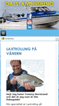 Mobile Screenshot of dalslandfishing.com