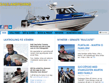 Tablet Screenshot of dalslandfishing.com